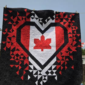 Canada Day Quilt item