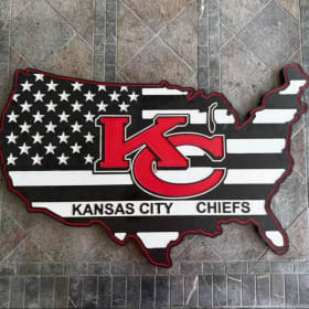 Kansas City Chiefs United States Sign item