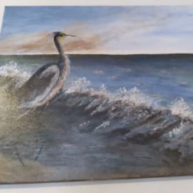 Heron Painting item
