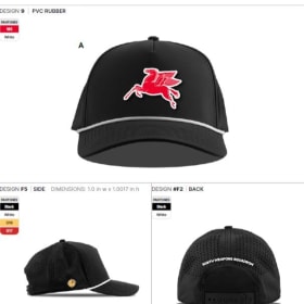 Curved 5 Panel Rope Hat item