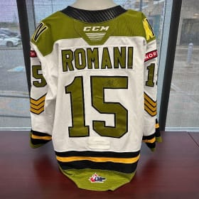 Anthony Romani North Bay Battalion Jersey (Signed) item