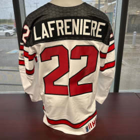 Alexis Lafreniere Team Canada Jersey (Signed) item
