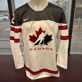 Alexis Lafreniere Team Canada Jersey (Signed) item