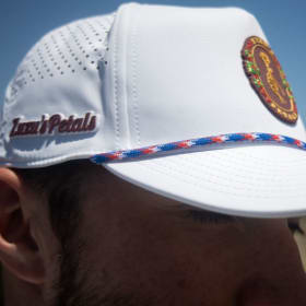 Zuzu's Petals Curved 5 Panel Rope Hat item