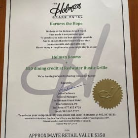 Holman Grand Hotel item