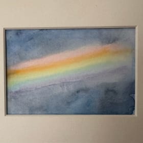 "A Place to Be Free" - Watercolor on Paper with Mat Board item