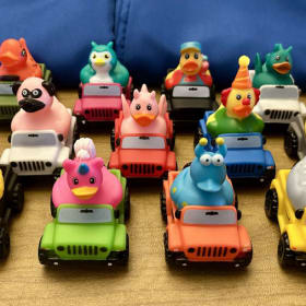Rubber Duck in Jeep item