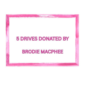 5 Free Drives Donated by Brodie MacPhee item