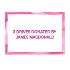 3 Free Drives Donated by James MacDonald item