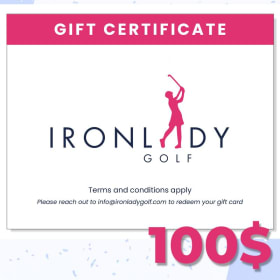 $100 Gift Certificate - Iron Lady Golf item