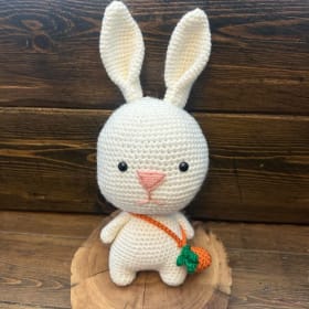 KN - Cloudberry the Bunny with a Carrot Purse item