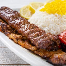 Rice & Kabob item