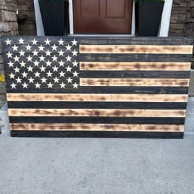 American Flag Sign item