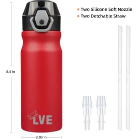 LVE-Etched Insulated Water Bottle - 18 oz. item