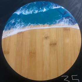 Round Serving Board item