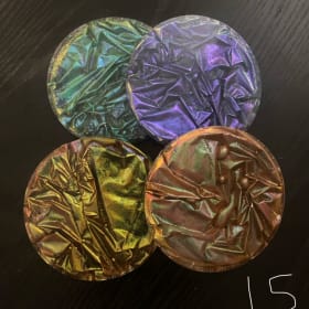 Iridescent Resin Coasters item