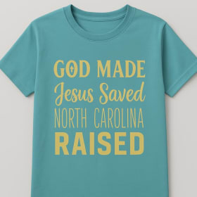 Limited Stock - God Made Christian Shirt item