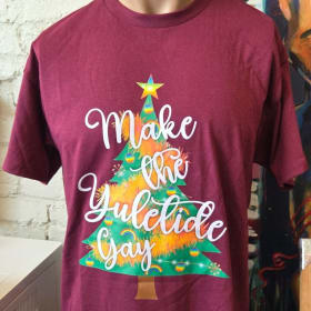 Make the Yuletide Gay T-Shirt item