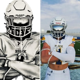 Custom Athlete Portrait donated by: Garrett Dean item