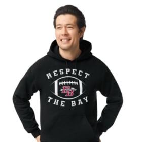 Adult Cotton Hoodie (Respect The Bay Logo) item