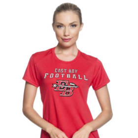Women's Performance T-Shirt (East Bay Football Logo) item
