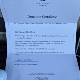 Round of 4 at North Shore! item