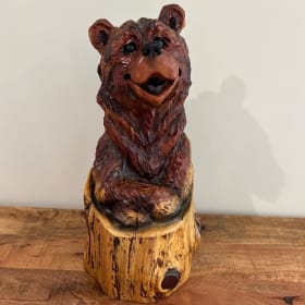 Chainsaw Sculpted Bear item