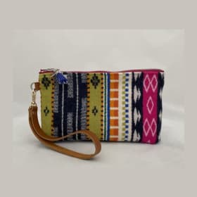 HANDMADE PENDLETON WOOL CLUTCH PURSE item