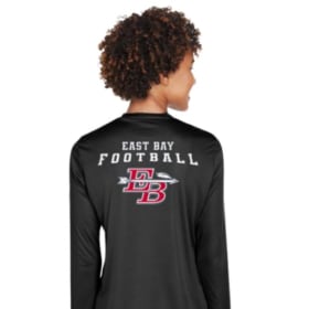 Women's Long Sleeve Performance (EB Football Logo Back) item