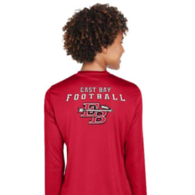 Women's Long Sleeve Performance (EB Football Logo Back) item