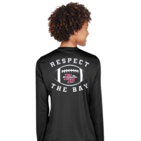 Women's Long Sleeve Performance (Respect The Logo Back) item