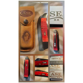 Set of 4 Case Carbon Steel Pocket Knives item