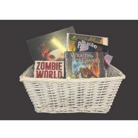 GAMES AND COMIC BOOKS BASKET item