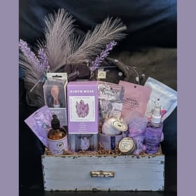 Lavender Inspired Spa Gift Basket item
