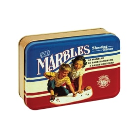 Marbles in a Toy Tin item