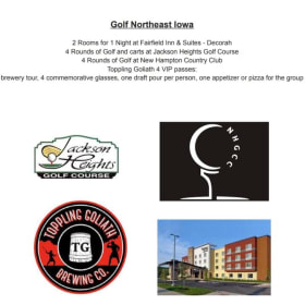Northeast Iowa Golf Package item