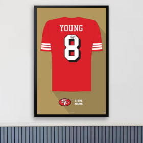 49ers Steve Young Signed Jersey item