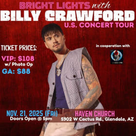 Billy Crawford - Concert Ticket #1 item