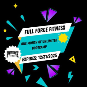 Photo of Unlimited Bootcamp Classes for 1 month at Full Force Fitness
