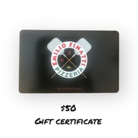 $100 Emilio Finatti gift card item