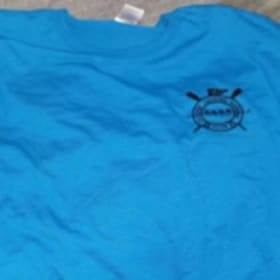 T-shirt turquoise « je rame » unisexe item