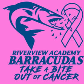 RAMS Barracudas Take a Bite out of Cancer Pink Shirt item