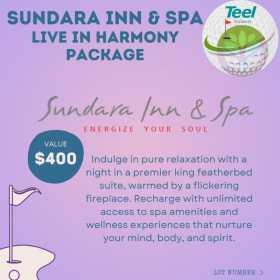 Sundara Inn & Spa Live in Harmony Package item