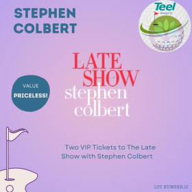 Stephen Colbert Tickets! item