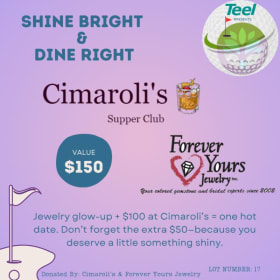 Shine Bright  &  Dine Right item