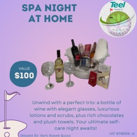 Spa Night at Home item