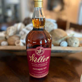 Wellers Antique 107 Bourbon Whiskey item