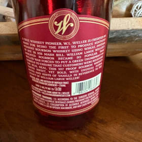 Wellers Antique 107 Bourbon Whiskey item