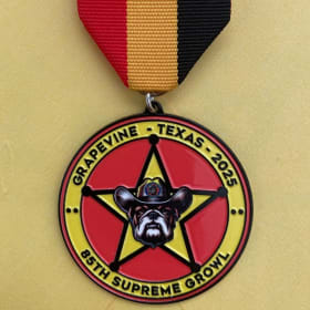 MODD 85th Supreme Growl Fiesta Medal item