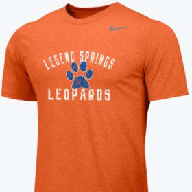 Adult Large Nike Performance Orange T-Shirt item